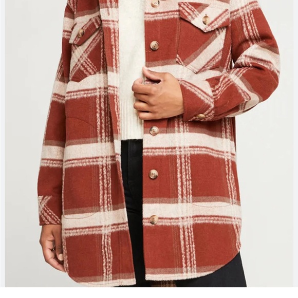 Gentle Fawn xs shacket. Great shape color rust - Picture 4 of 7